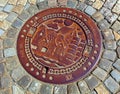 Manhole cover Bergen, Norway