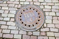 Manhole Royalty Free Stock Photo