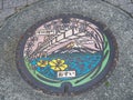 Manhole cover - Kawaguchiko