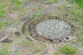 Manhole sewer cap