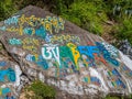 Mani prayer stones