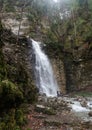 Maniavskii Waterfall. Ukraine Royalty Free Stock Photo