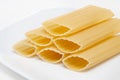 Manicotti stack Royalty Free Stock Photo