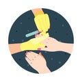 Manicure Isometric Icon