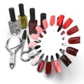 Manicure Necessary Equipment Kit Illustration