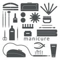 Manicure tools set