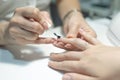 Nail care concept. Royalty Free Stock Photo