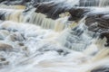 Manido Falls Porcupine Wilderness State Park Royalty Free Stock Photo