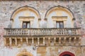 Manieri palace. Ugento. Puglia. Italy. Royalty Free Stock Photo