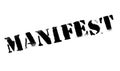 Manifest rubber stamp