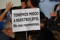 Manifestation against terrorism in Barcelona