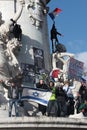 Manifestation against terrorism in Paris.