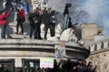 Manifestation against terrorism in Paris.