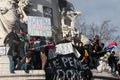 Manifestation against terrorism in Paris.