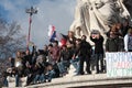 Manifestation against terrorism in Paris.