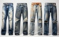 Manifold Jeans: Denim Design Innovations isolated on a transparent background.