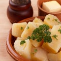 Manihot esculenta cassava, yuca, manioc, mandioca, Brazilian ar Royalty Free Stock Photo