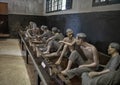 Manikins of Vietnamese prisoners in Hoa Lo Prison