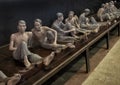 Manikins of Vietnamese prisoners in Hoa Lo Prison