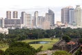 Manila cityscape from Intramuros