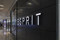 Manila, 22 March 2018 - Esprit brand name on store entrance in SM Mall of Asia shopping mall. Everyday fashion store