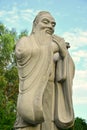 Chinese Garden Confucius statue inside Rizal Park in Manila, Philippines Royalty Free Stock Photo