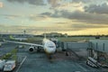 Aircarfts at NAIA Airport in Manila, Philippines Royalty Free Stock Photo