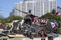 Manila, philippines, circa March 2023 - Monument in the City