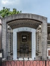 Tomb as a hall at Chinese Cemetery in Manila Philippines