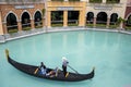 View of Venice Grand Canal Mall in Manila, Philippines Royalty Free Stock Photo