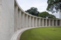 Wall of the Manila American Cemetery and Memorial