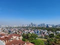 Manila skyline Phillippines city Royalty Free Stock Photo