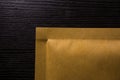 Manilla Envelope Package Shipping Texture Corner Paper Brown Royalty Free Stock Photo