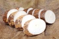 Manioc (cassava) Royalty Free Stock Photo