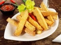 Fried Manioc Sticks - Fast Food