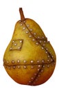 Manipulated fruit transgenic pear gmo Royalty Free Stock Photo