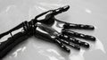 manipulation warping robot hand Royalty Free Stock Photo
