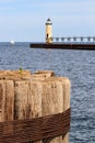 Manistee Lighthouse Royalty Free Stock Photo