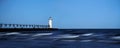 Manistee North Pierhead Lighthouse Royalty Free Stock Photo