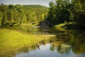 Manistee River in Manistee, Michigan.