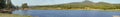 Manitou lake panorama 1 Royalty Free Stock Photo