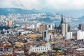 Manizales Downtown and Cathedral Royalty Free Stock Photo