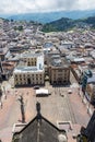 Manizales Plaza de Bolivar View Royalty Free Stock Photo