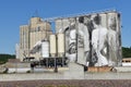 Mankato, Minnesota 6-15-2021 - Dakota Indian Silo Art Project by Guido Van Helten Royalty Free Stock Photo