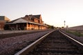 Mankato Train Depot Royalty Free Stock Photo