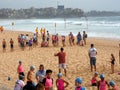 Manly Life Saving Nippers on Manly Beach, Sydney, Australia