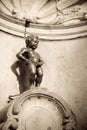 Manneken Pis, Brussels Royalty Free Stock Photo