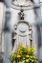 Manneken Pis statue in Brussels Belgium Royalty Free Stock Photo