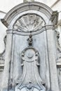 Manneken Pis statue Royalty Free Stock Photo