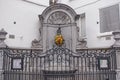 Manneken Pis statue in Brussels. Royalty Free Stock Photo